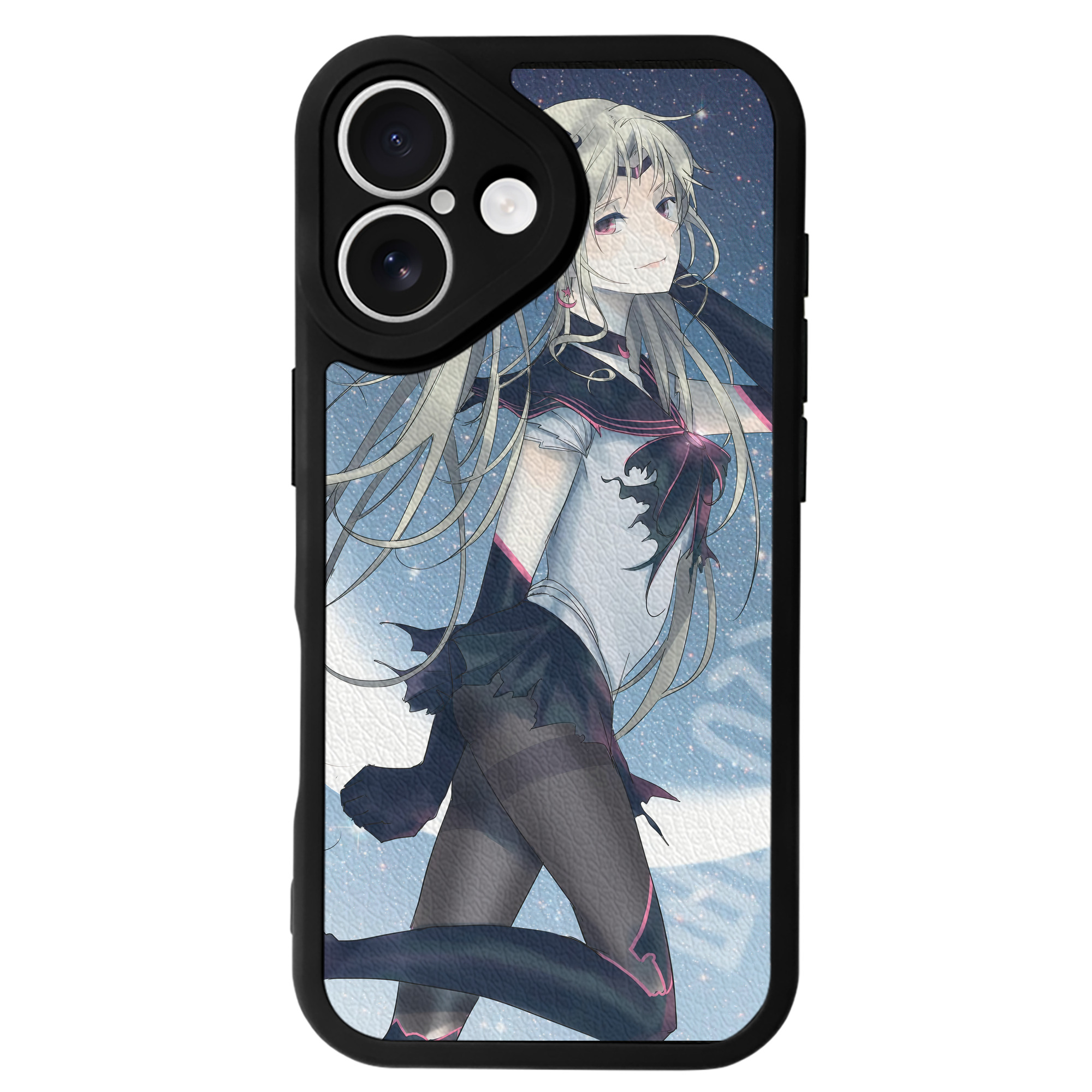 （画像用） 美少女戦士セーラームーン Sailor Moon 【iPhone 16シリーズ対応】シリコンスマホケース（レザー調） 材質：シリコン